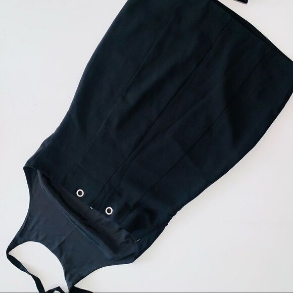 URBAN OUTFITTERS BLACK HALTER MINI DRESS‎ - Picture 6 of 10